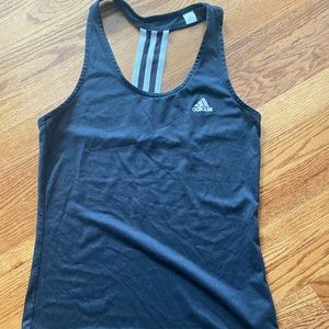Grey Adidas racerback tank